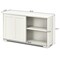 Kitchen Storage Cupboard Cabinet with Sliding Door and Adjustable Shelf